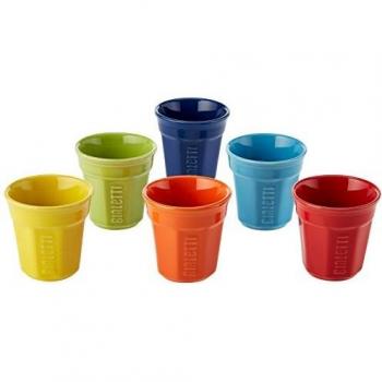 Bialetti Colorati Espressobecher-Set, 6-teilig (mehrfarbig)