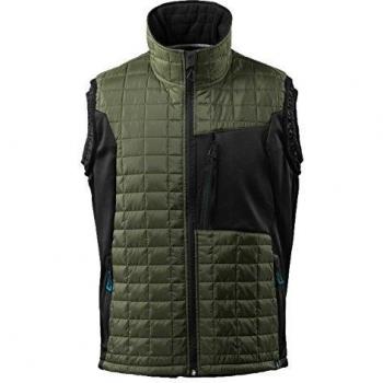 Mascot Thermal Gilet Moss Green/Black with Cli Insulation
