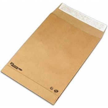 Pack de 50 enveloppes kraft 120g C4 avec soufflets