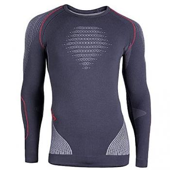UYN Evolutyon Comfort Herren Longsleeve Unterhemd S/M grau