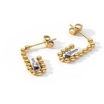 Pendientes de Acero para Mujer AN Jewels ESOK02SYC