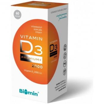 Biomin VITAMIN D3 PREMIUM+ 2000 I.U. 60 tobolek