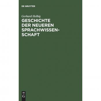 Geschichte der neueren Sprachwissenschaft