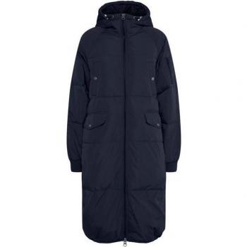 Ichi Winterparka IHBUNALA DOWN JA‑20107736 (XL) mit Kapuze – Blau
