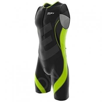 Uniforme de Carrera Triatleta Hombre Verde Neón