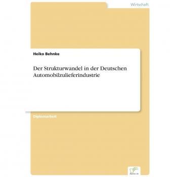 Der Strukturwandel in der Deutschen Automobilzulieferindustrie