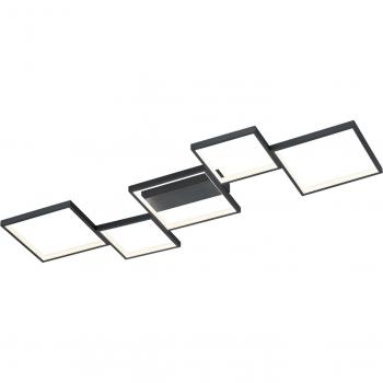 Sorrento Black 5 Spot LED Lámpara DEFIBRICO