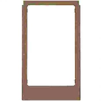 Cornice per Coperture Parete Berker 13207009 Grande