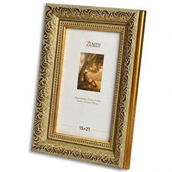 VictoR barocker Bilderrahmen „Rubens“ grün Gold 30x20 mm