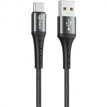 Cable Qcharx Lyon USB A Tipo C 3A