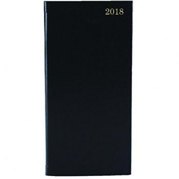 Black 2018 Week to View Compact Portrait Book