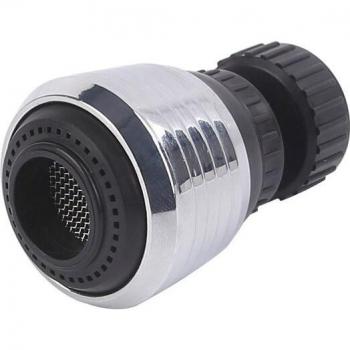 Grifo de cocina con cabezal de ducha, giratorio 360° y filtro de ahorro de agua