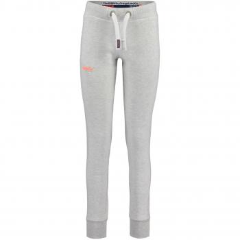 Superdry Damen Freizeitpants Orange Label Slim Jogger mittelgrau (230) XL
