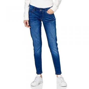 Pantalones de Mujer Pepe Jeans Soho, Azul (Denim 000), 28W / 28L