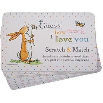 Guess How Much I Love You Scratch Card Game