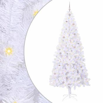 Artificial Santa Tree 240cm with PVC and Steel Stand – VidaXL
