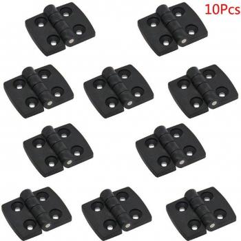 Tiroirs de rangement noir, 10 pièces, porte roulement et charnière