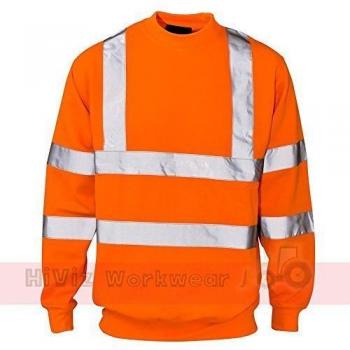 Schutzshirt Herren “Hi‑Viz Rundhals” Kurzarm