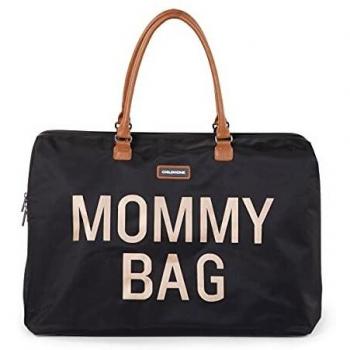 Borsa Fasciatoio Childhome Mommy Bag Nera e oro
