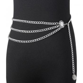 Chaîne Couture Strass – Gilet Long pour Robe Taille Fine