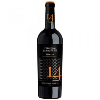Primitivo di Manduria DOC Riserva 14 Contessa Marina Italien halbtrocken