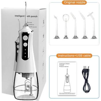 Fil dentaire électrique portable 5 modes 200ML