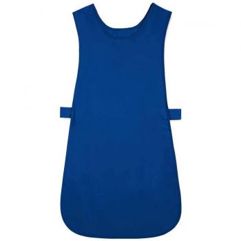 Alexandra Unisex Work Tabard with Pocket, Royal Blue, Long Size L