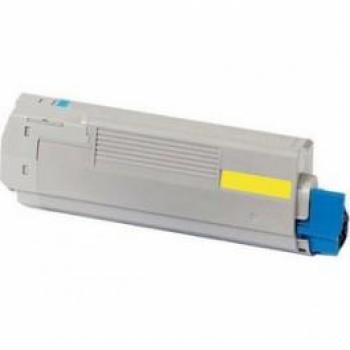 Toner Giallo Compatibile C822Y per Oki C822N, C822DN 44844613 7.300 Pagine