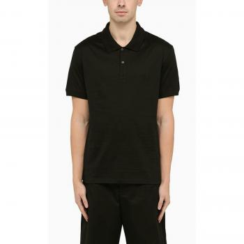 Alexander McQueen Black Classic Polo Shirt for Men | Size XL