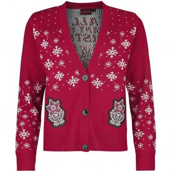 Cardigan multicolore pour femmes – Stranger Things – “All I Want for Christmas Is a Demodog” – S à XXL