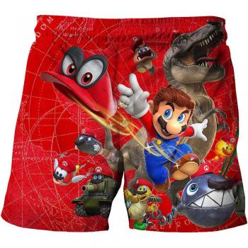 Shorts de baño 2024 Niños Super Mario Playa