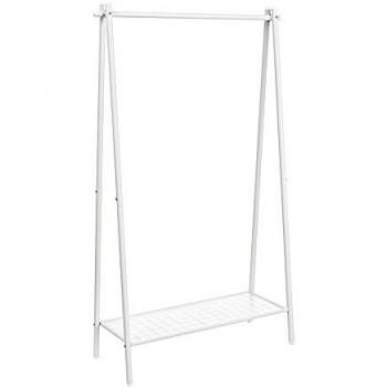 Porte-vêtement noir mat/Blanc