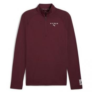 Puma Top Uomo 1/4 Zip S Rosso