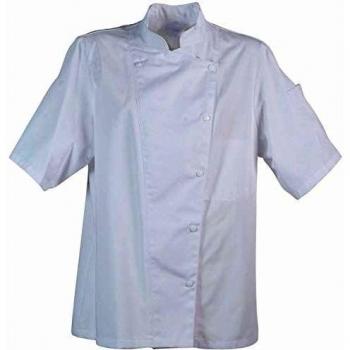 Giacca da cucina corta per donna Robur Manila Bianco