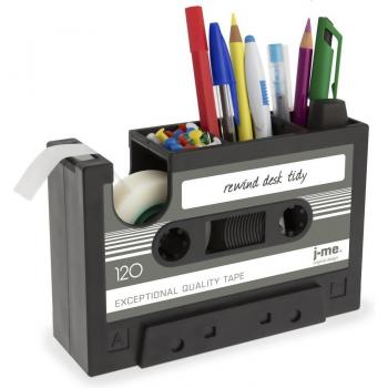 Bureau Ruban‑Vase Compact Noir