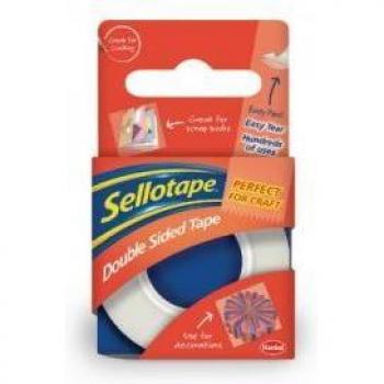Sellotape Double Sided Tape 15mm x 5m (Pack of 12) Ref 1445293