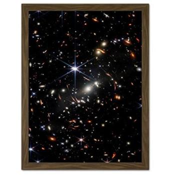Space Observatory Night Sky Poster