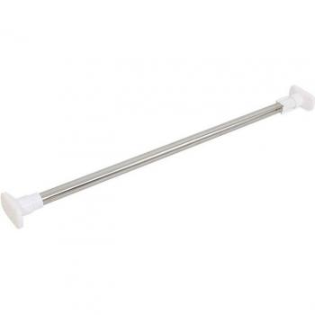 Barre de rideau de douche avec rangement pour salle de bain