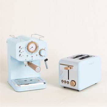 Set Tostadora+Cafetera Retro Mate