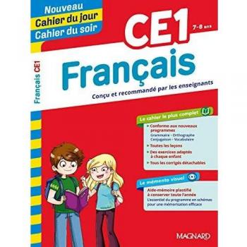 Cahier du soir francais ce1 Collectif