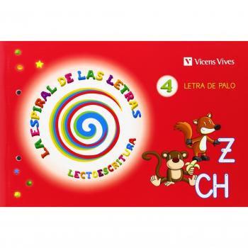 Lectoescritura 4.*Letra Palo* (Espiral De Letras)