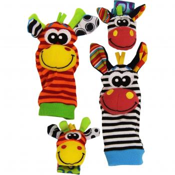 Playgro Jungle Voetrammelaars en Polsrammelaars