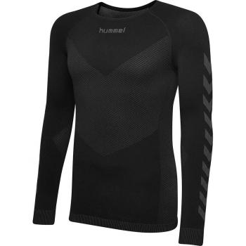 Hummel Herren First sømløs jersey L/S Trikot, Schwarz, XS-S EU