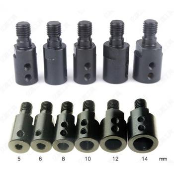 Acoplador de eje motor con adaptador de mandril y biela M10-8mm