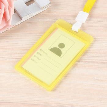 Funda de Tarjetas Transparente con Anillo