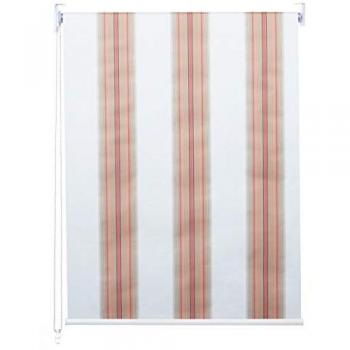 Store à Enrouleur MENDLER 110x230 Blanc/Rouge/Beige