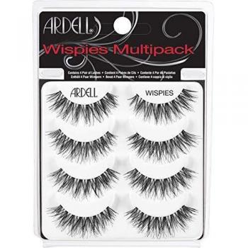 Vegan-Friendly & Cruelty-Free Ardell Wispies False Eyelashes (4 Pairs, Medium Volume, Feathery)