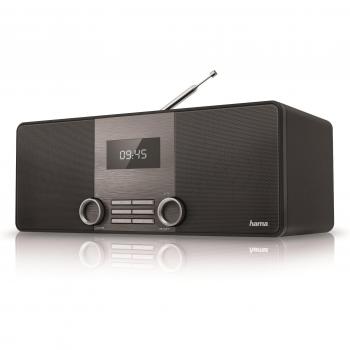 Hama Digitalradio DR1510 – 2,8 LCD, Stereo, Bluetooth, Holzoptik