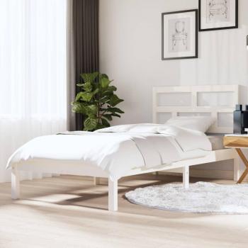 VidaXL Single Solid Wood Bed Frame without Mattress