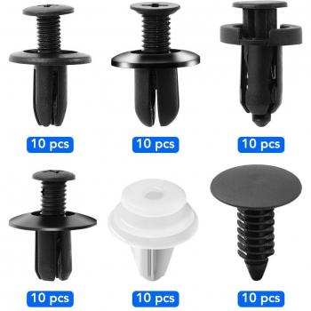 Peugeot 6 Size Fastener Clip Pack